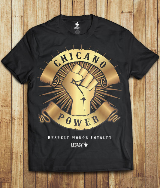 Chicano Power Shirt (Black)