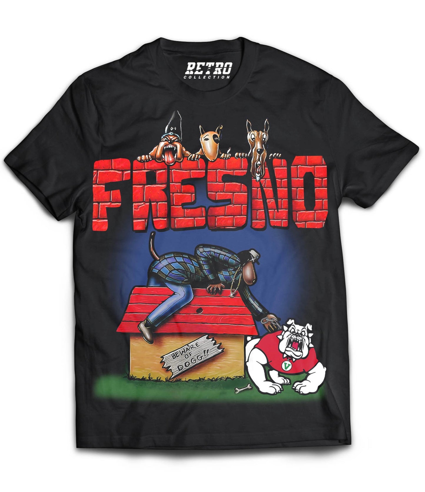 Fresno Doggy Shirt *LIMITED EDITION* (Black)