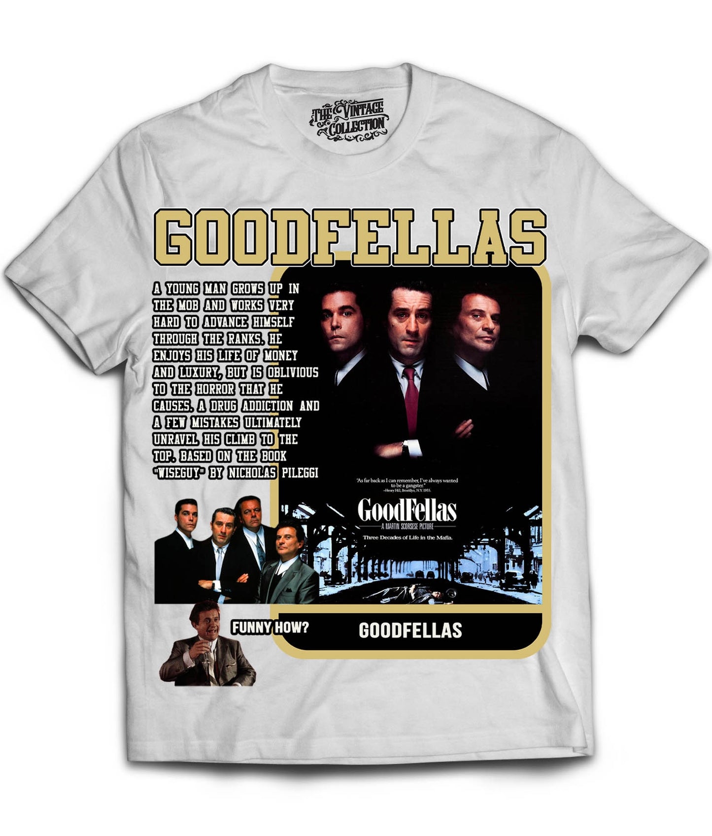 Goodfellas Card Shirt (White)