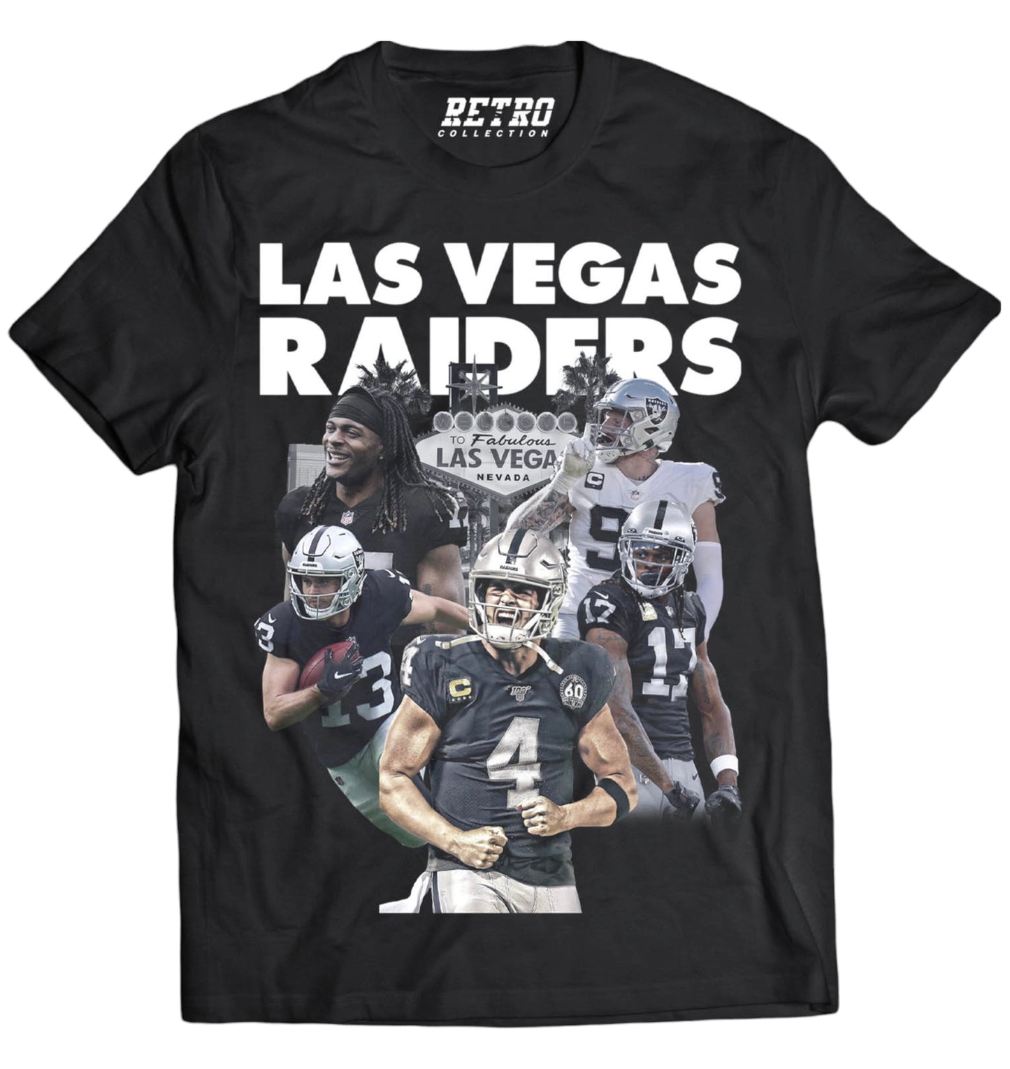 Las Vegas Raiders Tribute Shirt (Black)