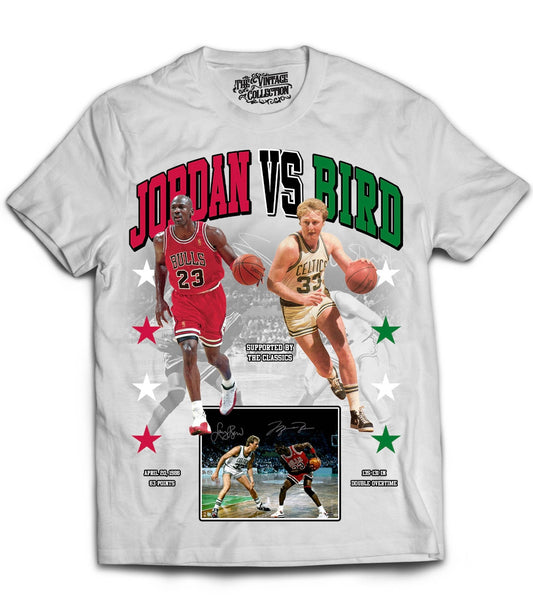 Jordan vs Bird Shirt (White)