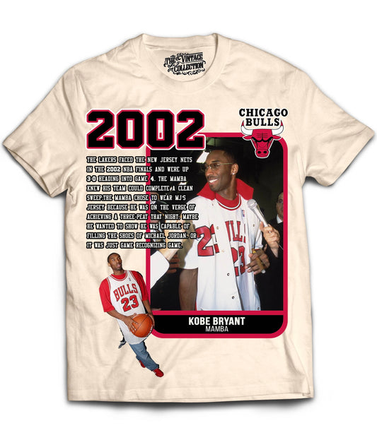 2002 Mamba Bulls Card Shirt (Cream)