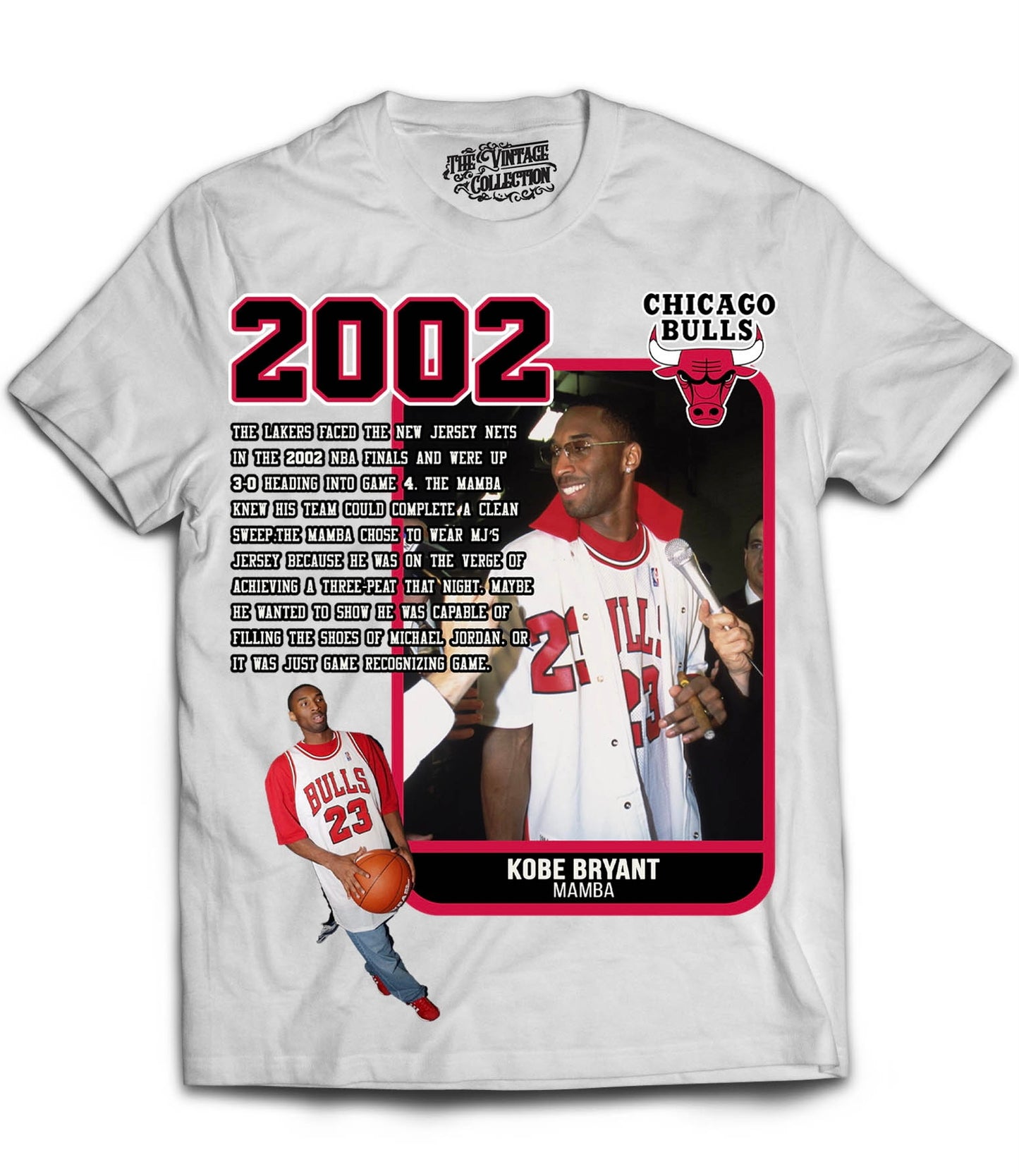2002 Mamba Bulls Card Shirt (Off White)