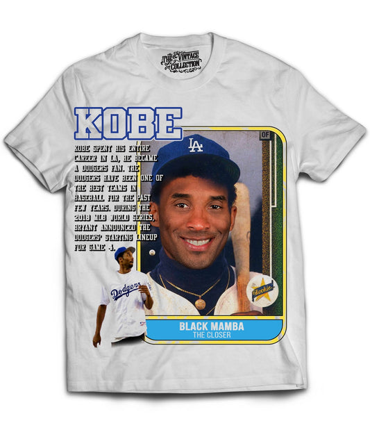 Black Mamba Dodgers Card Shirt (White)