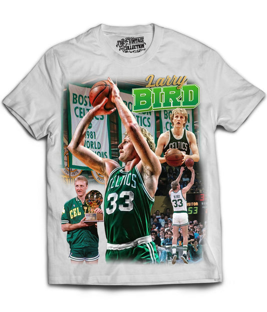 Larry Bird Tribute Shirt (White)