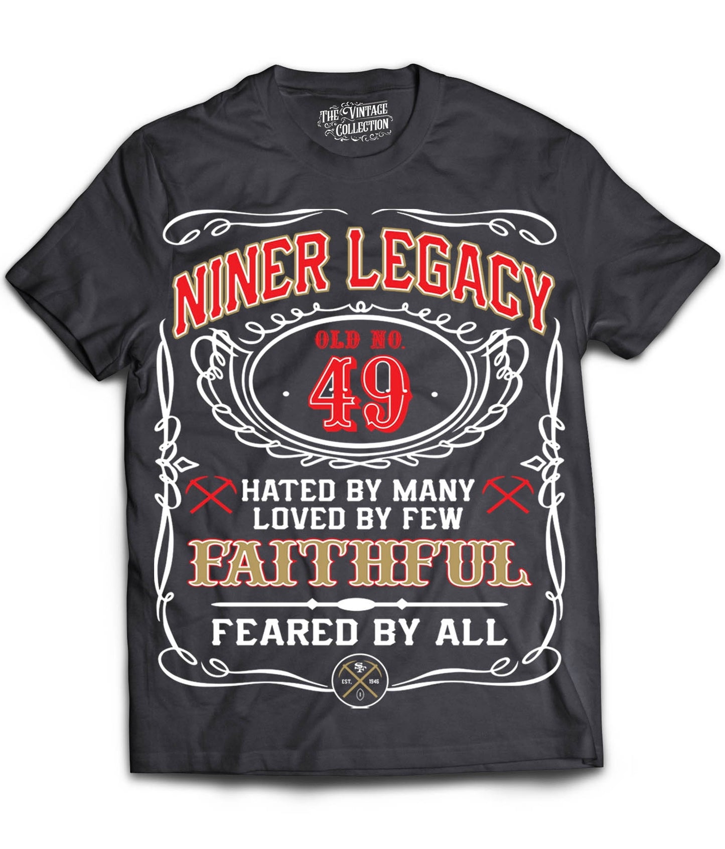Niner Legacy Shirt *Jack Daniels* (Black)