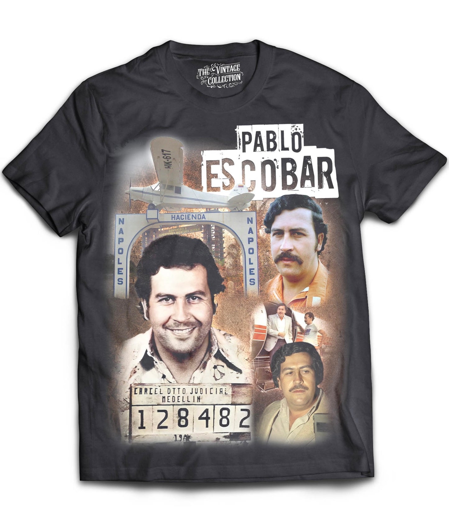 Pablo Escobar Tribute Shirt (Black)