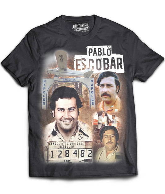 Pablo Escobar Tribute Shirt (Black)
