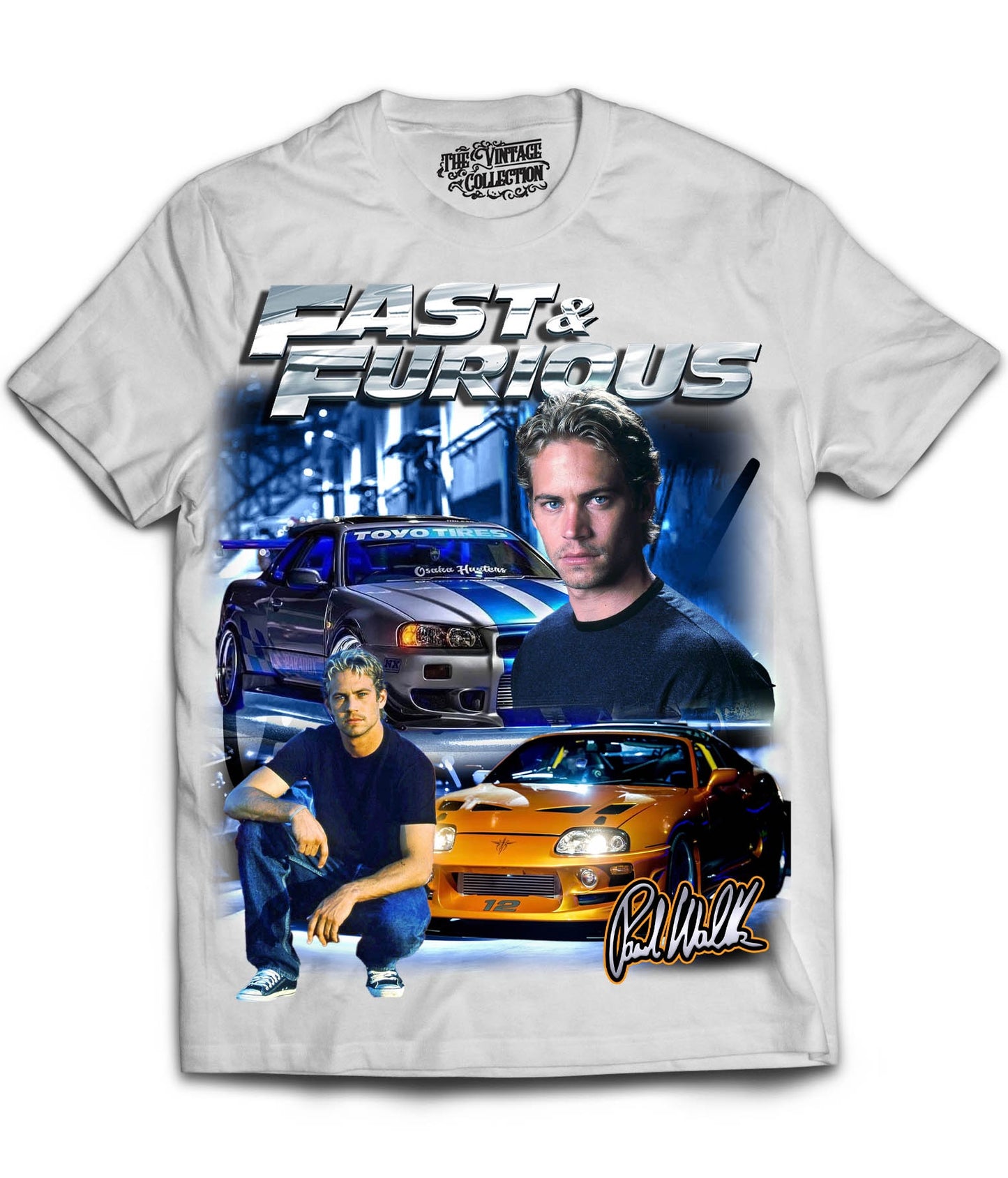 Fast & Furious Tribute Shirt (White)