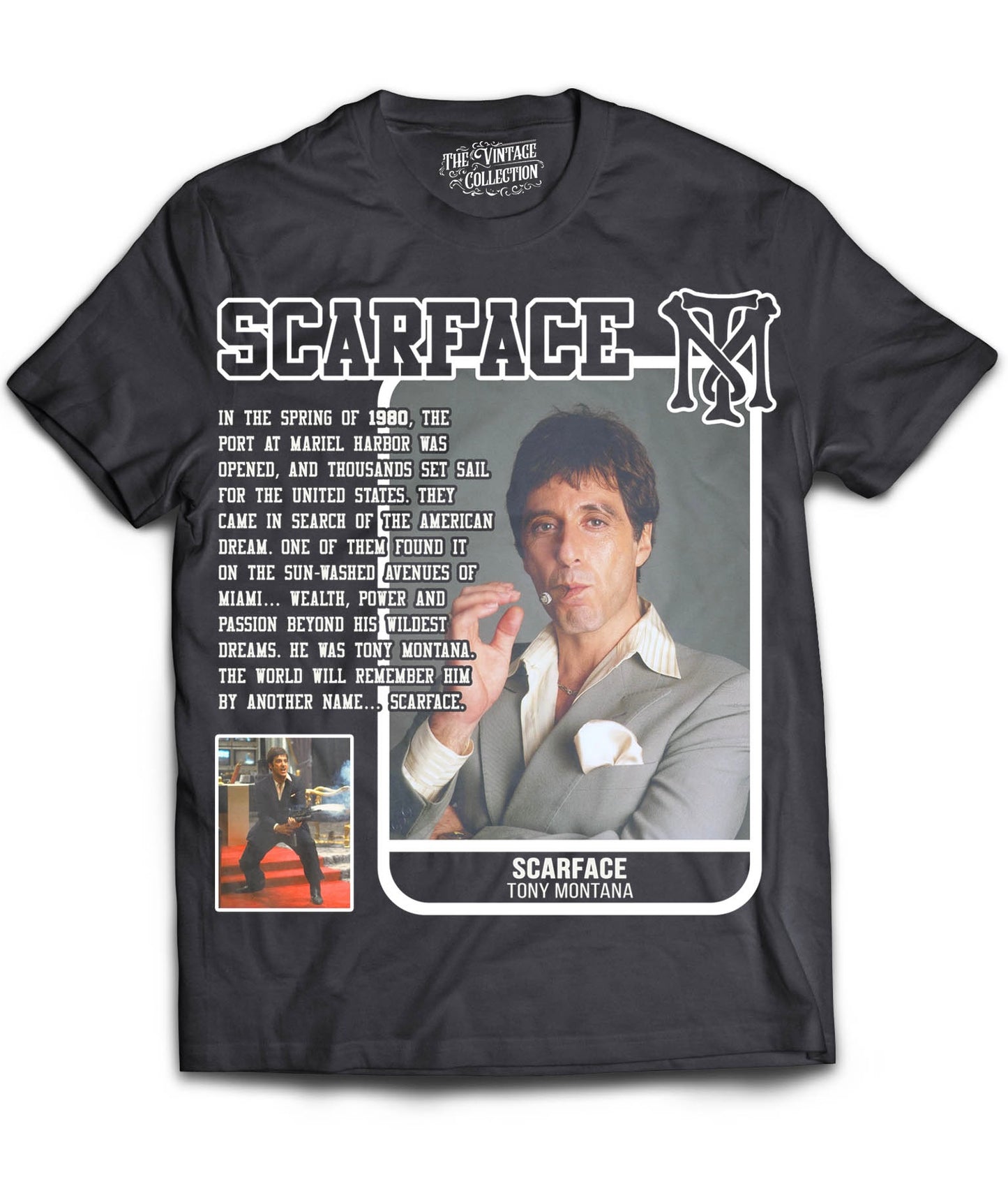 Scarface Card Shirt (Black)