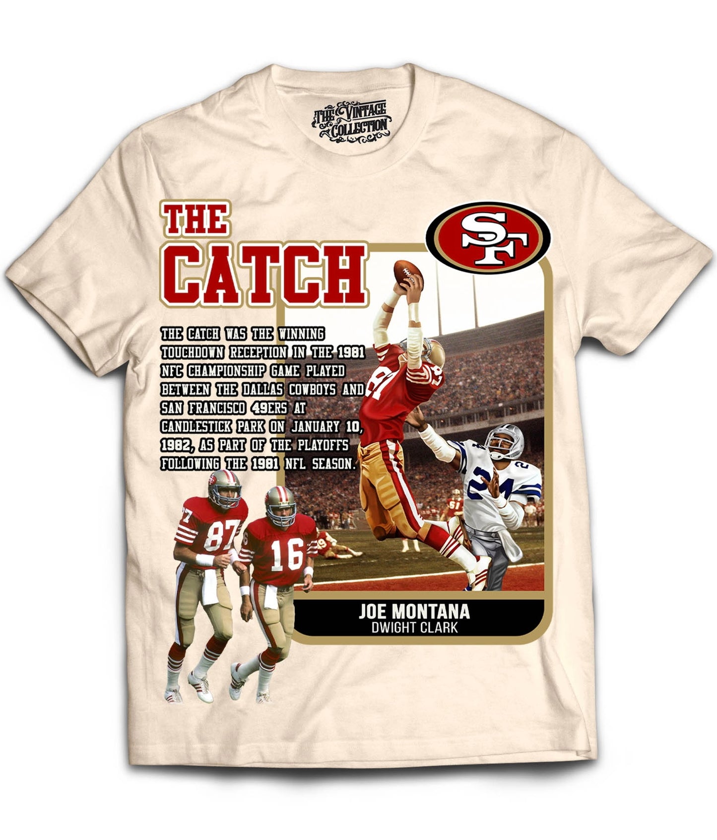 The Catch Card Shirt (Cream)